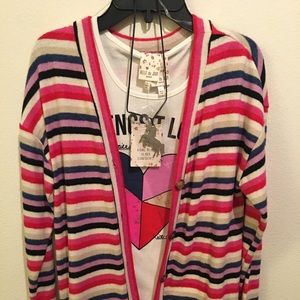 2 piece set w/ unicorn necklace (NEW)